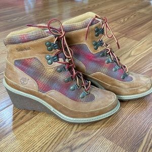 Timberland wedge boots